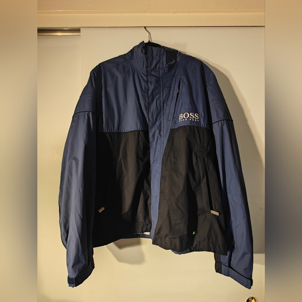 Hugo Boss Men's Windbreaker, Lightweight Jacket